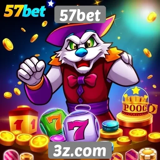 57bet oferece variedade em jogos de cassino online